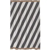 Mette Ditmer Diagonal douchegordijn 150x200 cm Dark grey
