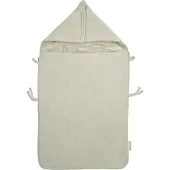 Meyco Voetenzak Autostoel Knit Basic Sand Melange