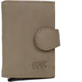 Bear design Elsie Mini Portemonnee met RFID Bescherming – Pasjeshouder voor 7 Pasjes – Met Briefgeldvak & Muntgeldvak - Feather