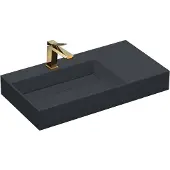 REA Conglomeraat Wastafel Archi 90 Cm Grey Matt