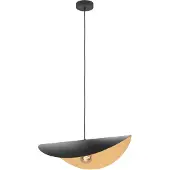 Eglo Hanglamp Saceda, dimbaar, zwart, Woon-/ Eetkamer, metaal, Modern, hanglamp