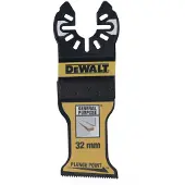 DeWalt 32mm Multitool zaagblad BiM schuine snede (1 stuk) - DT20774