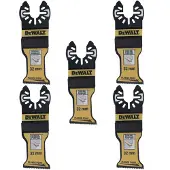 DeWalt DT20776 - Multitool Zaagblad met Schuine Zaagsnede | 5stuks- DT20776-QZ