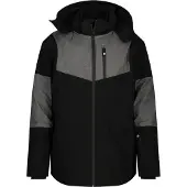 JAY-PI Outdoorjas donkergrijs / zwart
