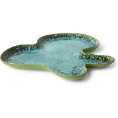HK Living Shell serveerschaal Teal