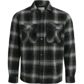 Only & Sons Overhemd 'ONSCEDRIC' grijs / zwart