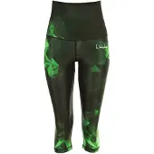 Winshape Sportbroek 'HWL202' lichtgroen / donkergroen / wit