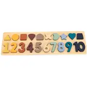 Magni - Numbers and shapes puzzle ( 3296 )