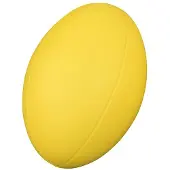 Pre-Sport Coated Foam Rugby Ball Geel Kinderen