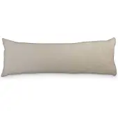 Beau Maison Velvet Body Pillow Zilver - Body Pillow + Velvet Sloop
