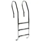 AstralPool Mixto Aisi304 Pool Ladder 2 Steps Zilver