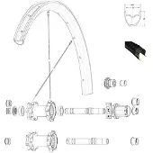 Mavic Crossmax Pro Carbon Achtervelg