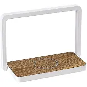 Rabalux 76005 Tafel lamp Buldus, 4W, 3000K, 160lm, bruin-wit, warm wit, modern, dimbaar, 21 cm