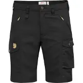 Fjällräven - Women's Nikka Shorts Curved - Short 42, zwart