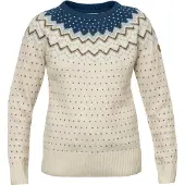 Fjällräven Trui 'Övik' crème / blauw