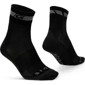 Gripgrab - Merino Regular Cut Fietssokken 1 Paar Wieler Sokken - Zwart - Unisex - Maat S (38-41)