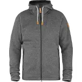 Fjällräven Vest Men Övik Fleece Hoodie Dark Grey-XL