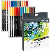 Lyra Aqua Brush Duo Marker Box Of 24 Colors Veelkleurig Kinderen