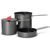 Primus - Keuken - Trek Pot Set voor Unisex van Aluminium - Zwart