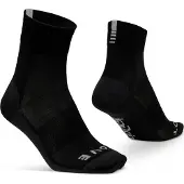 Gripgrab - Merino Lightweight SL Zomer Fietssokken Sport Sokken Wielersokken met Merino Wol - Zwart - Unisex - Maat S (38-41)