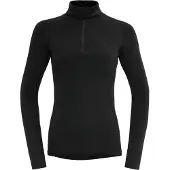 Devold - Duo Active Woman Zip Neck - Merino-ondergoed XL, zwart