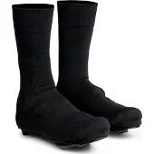 Gripgrab - Flandrien Knitted Waterproof Wielren Overschoenen Waterdichte Gebreide Race Fiets Overschoenen - Unisex - Zwart - Maat L (42-44)