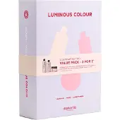 Maria Nila Luminous Colour Set - Dárková Sada Rozjasňující Péče Pro Barvené Vlasy