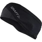 Craft Hoofdband Unisex Adv Lumen Fleece Headband Black (L)