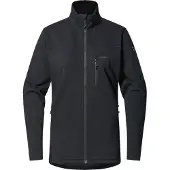 Haglöfs - Women's Rosson Mid Jacket - Fleecevest S, zwart