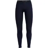 Icebreaker 260 Tech Leggings Dames Thermobroek Midnight Navy XS