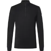 Super.natural Langarm ondershirt 1/4 zip Tundra175 | Maat XL