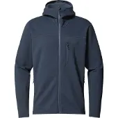 Haglöfs - Rosson Mid Hood - Fleecevest XXL, blauw
