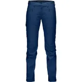 Norrøna - Dames wandel- en bergkleding - Falketind Flex1 Pants W Indigo Night voor Dames - Maat L - Marine blauw