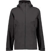 Didriksons Outdoorjas 'Basil' grijs / zwart