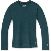Smartwool - Women's Merino 250 Baselayer Crew Boxed - Merino-ondergoed L, blauw