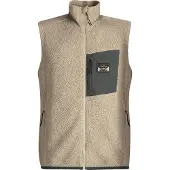 Lundhags Flok Wool MS Pile Vest, tussenlaag, beige