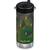 Klean Kanteen TKWide 12oz (355mL) - Twist Cap - Isoleerfles Electric Camo One Size
