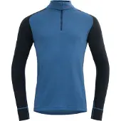 Devold Duo Active Merino 205 Z.Neck Jersey Blauw Heren || Maat: XL