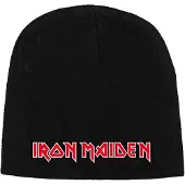 Iron Maiden Beanie - Logo - zwart | Maat Standard
