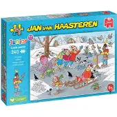 Jan van Haasteren Junior 17 - Schaatsen - Puzzel 240 stukjes volwassenen - Legpuzzels