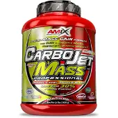 Amix Carbojet Mass Professional Koolhydraatpoederdrank Vanille 3kg