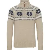 11 Project Trui 'Tim' beige / blauw / wit