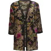 Goldner Blazers beige / lila / zwart