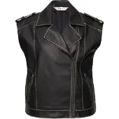 Studio Untold Bodywarmer goud / zwart