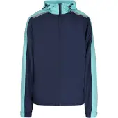 ALEKO Tussenjas marine / aqua / zilver