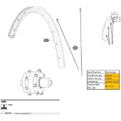 Mavic Ebm X20 Achtervelg