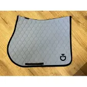 Cavalleria Toscana Circular-Quilted Zadeldek Jumping Pony Navy