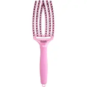 Olivia Garden Finger Brush Care Iconic Boar & Nylon Celestial Pink