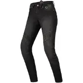 SHIMA Jess Dames Zwart Motor Jeans Maat W24/L34