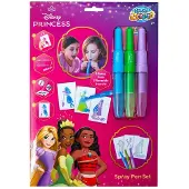 Canenco Disney Prinsessen - Set met 3 spuitverf stiften, verpakt in een A4-envelop